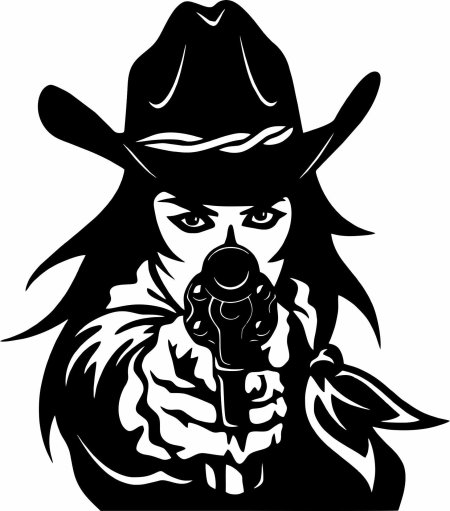 Девушка ковбой