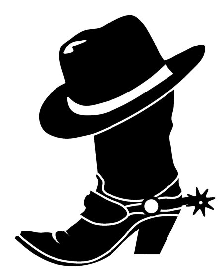 Силуэт ковбоя