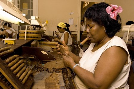 Фабрика сигар на кубе