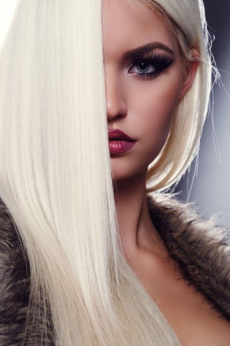 Красивые платиновые блондинки