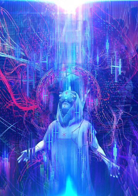 Киберпанк арт