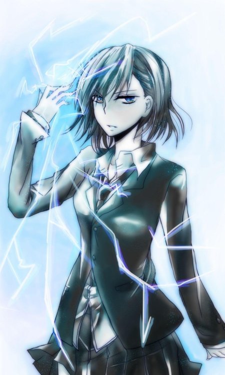 Аниме девушка со способностями