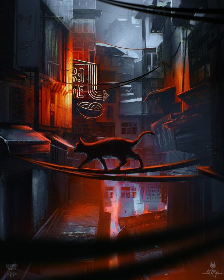 Стиль киберпанк