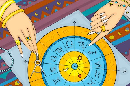 Астрология иллюстрации
