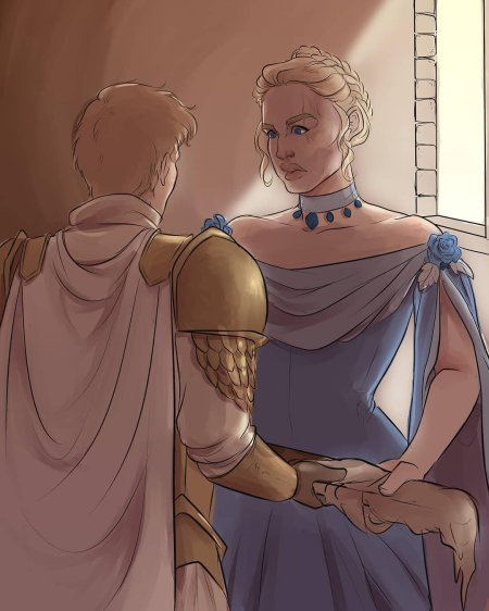 Джейми ланнистер и бриенна тарт