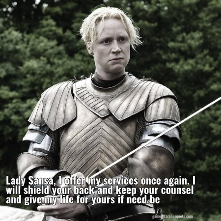 Игра престолов бриенна тарт