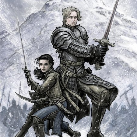 Бриенна тарт и арья старк