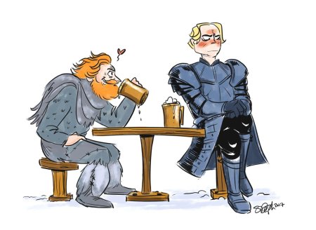 Игра престолов бриенна и тормунд