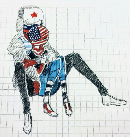 Countryhumans россия и америка