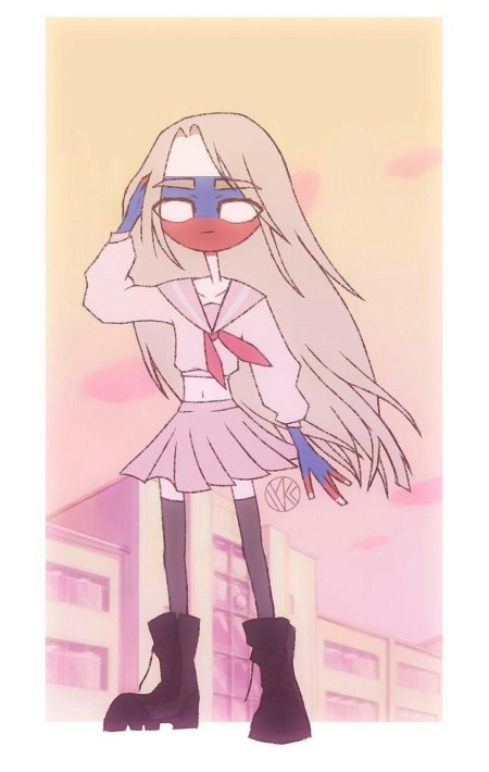 Россия countryhumans девушка