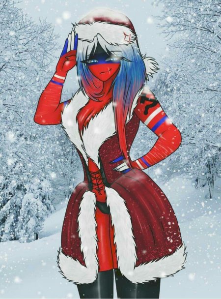 Countryhumans россия девушка