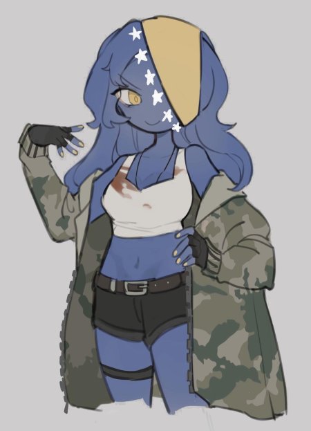 Девушки из countryhumans (россия)