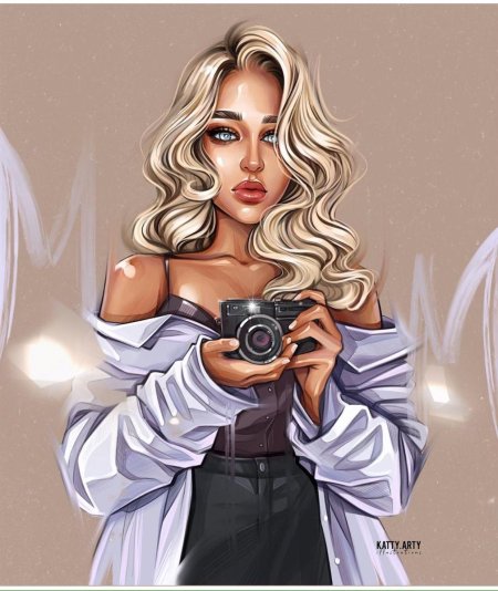 Иллюстрации девушек