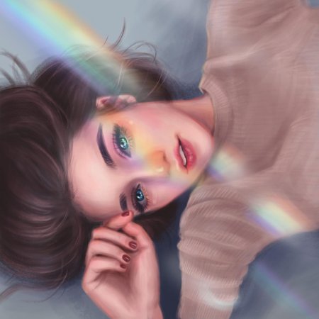 Арт девушек