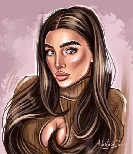 Иллюстрации девушек