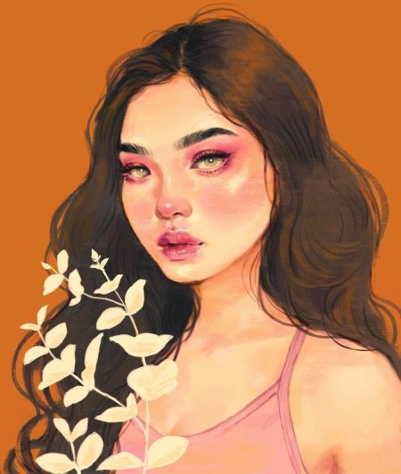 Девушка иллюстрация