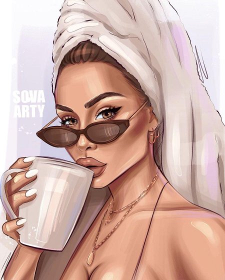 Иллюстрации девушек