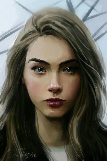 Акварельные портреты