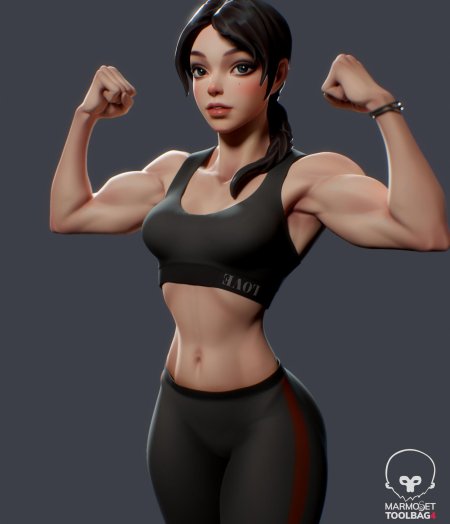 Фитнес д персонаж