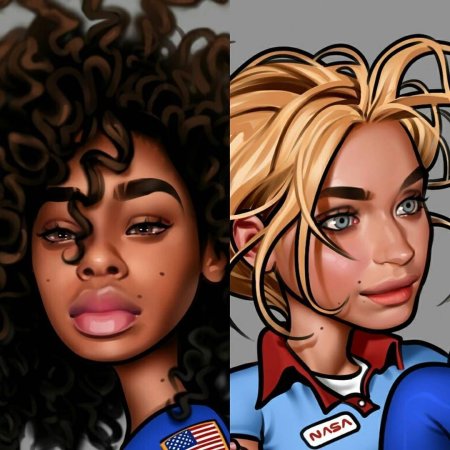 Девушка иллюстрация