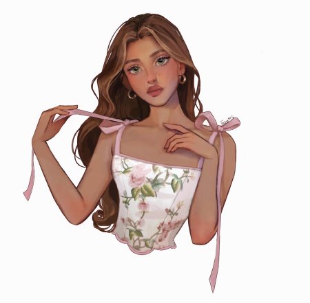 Иллюстрации девушек