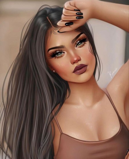 Рисунки девушек