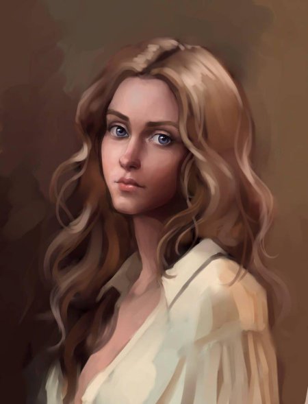 Реалистичные арты девушек