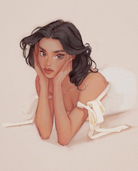 Рисунки девушек