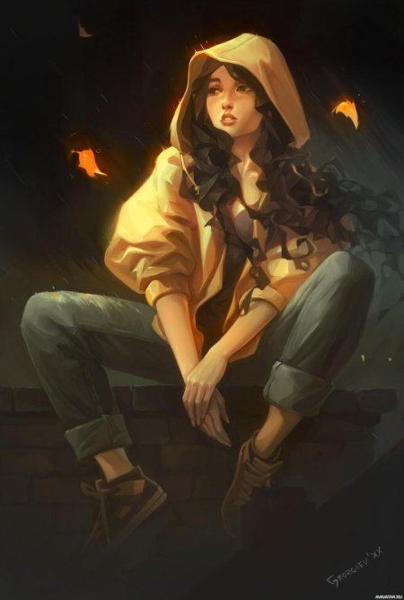 Арты красивых девушек