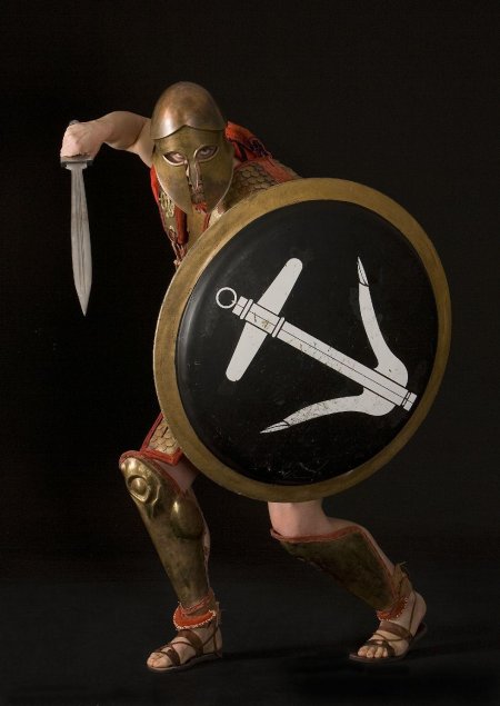 Греческий воин гоплит