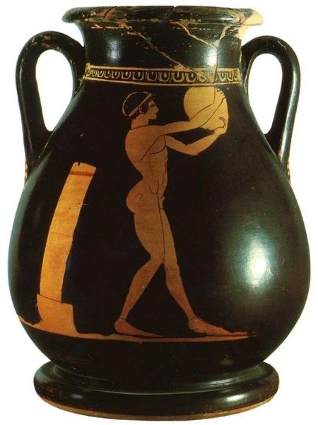 Краснофигурная амфора древняя греция