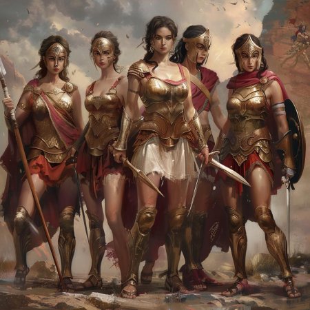 Амазонки древней греции