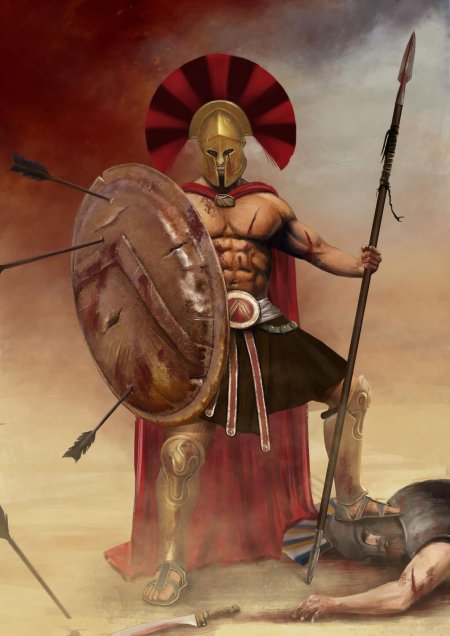 Гоплиты 300 спартанцев