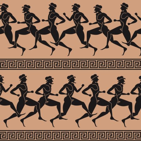 Бег в древней греции на олимпийских играх