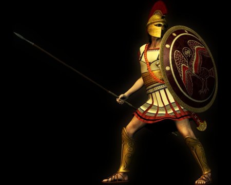 Спартанские гоплиты