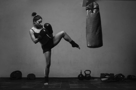 Бокс девушек