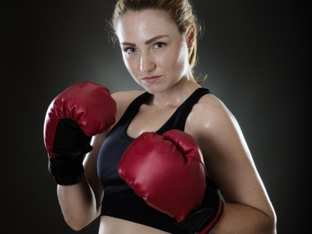 Боксер девушка