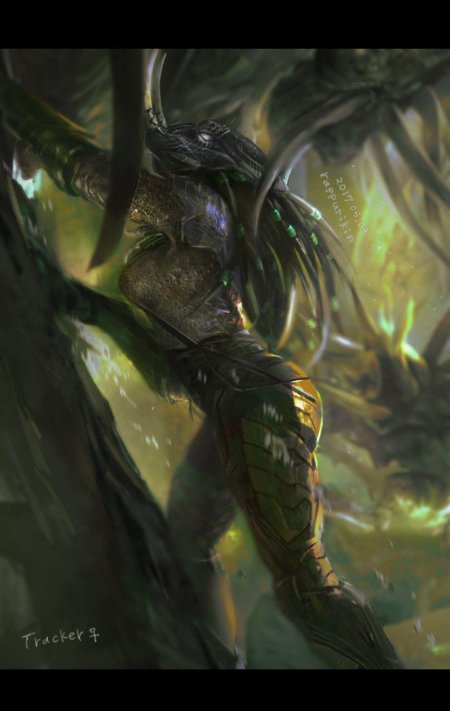 Хищник яутжа самка