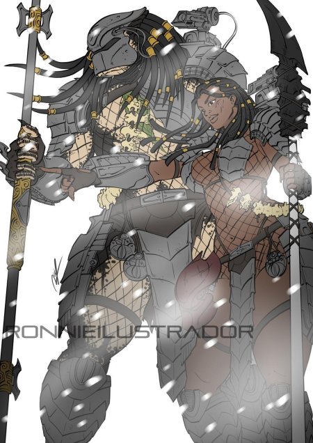 Хищник яутжа самка