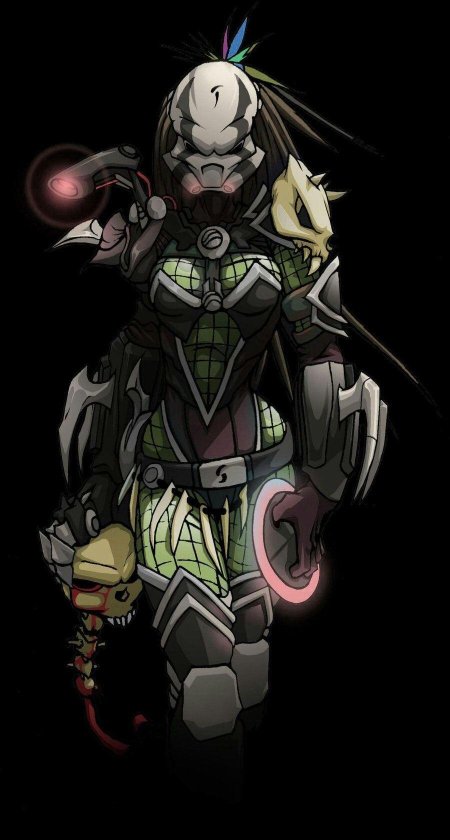 Хищник яутжа самка аниме