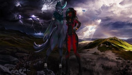 Девушка фурри