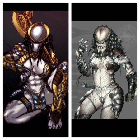 Хищник яутжа самка