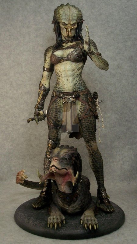 Хищник яутжа самка