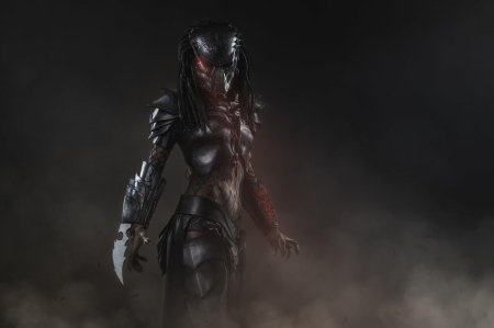 Самка хищника