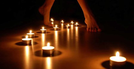 Фотосессия со свечами