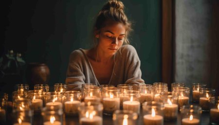 Девушка со свечой