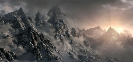 Скайрим горы