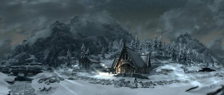 Поместье снежное скайрим
