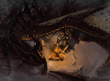 The elder scrolls довакин арт