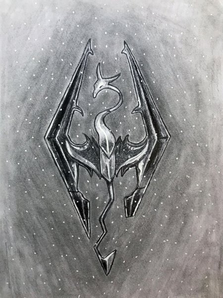 Скайрим рисунки